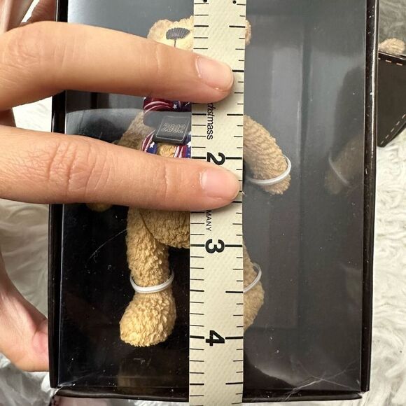 Vintage in Box Collectible 100th Anniversary Teddy Bear Ornament 1902 & 2002 New - Picture 6 of 6